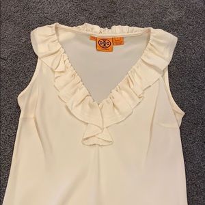 Tory Burch chiffon ruffled blouse